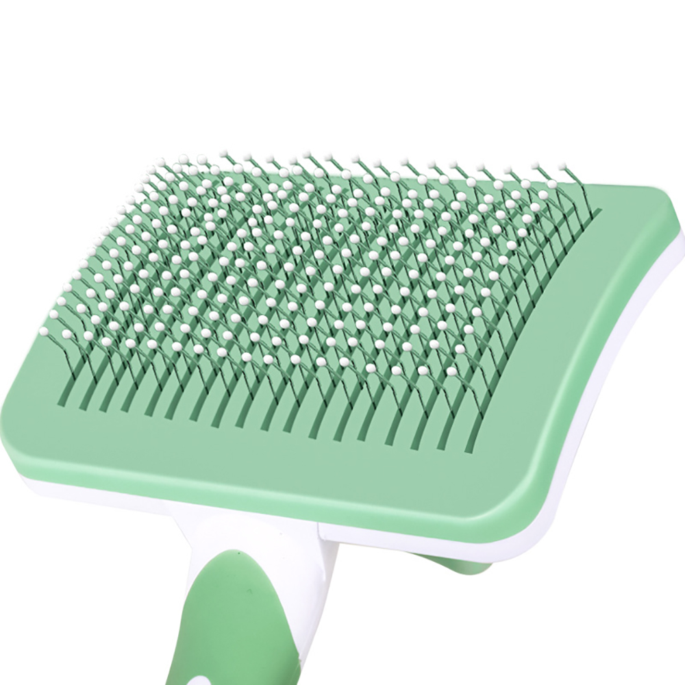 Brosse Auto-Nettoyante pour chats et chiens - Elimine les poils en 5 secondes